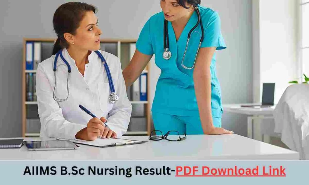 aiims bsc nuring result