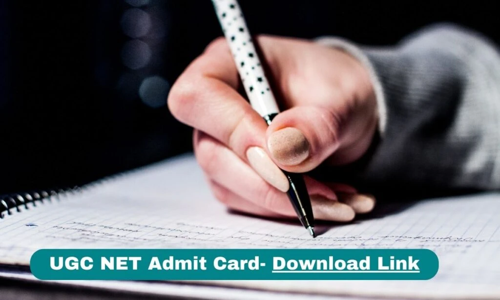 ugc net admit card