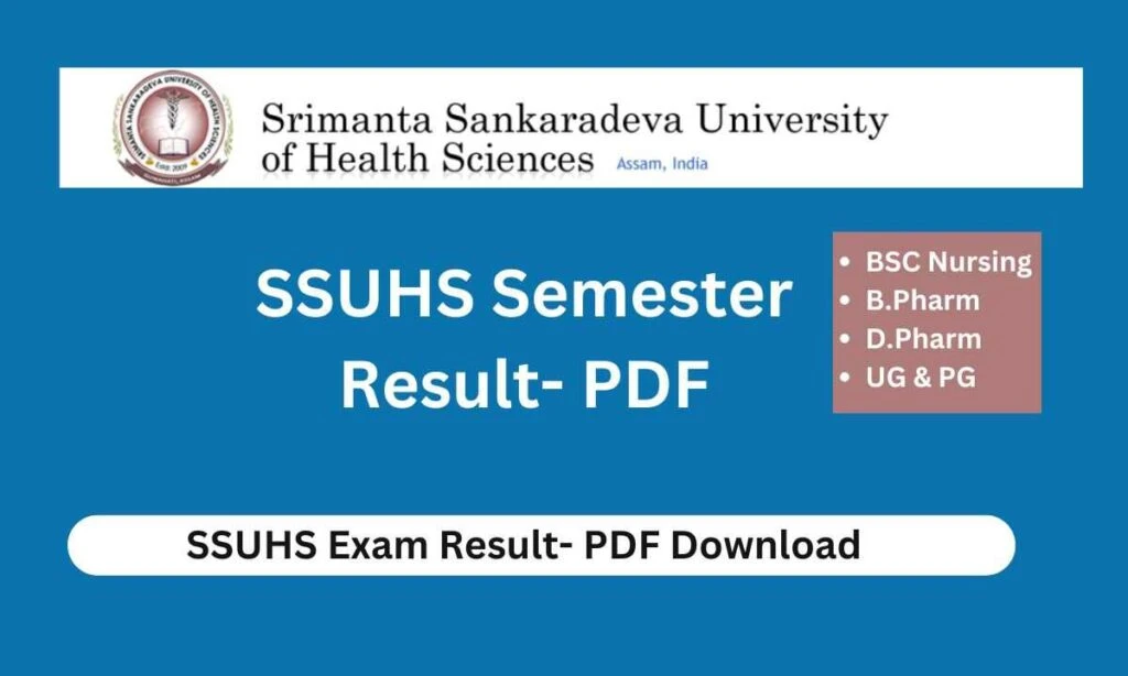 ssuhs semester result